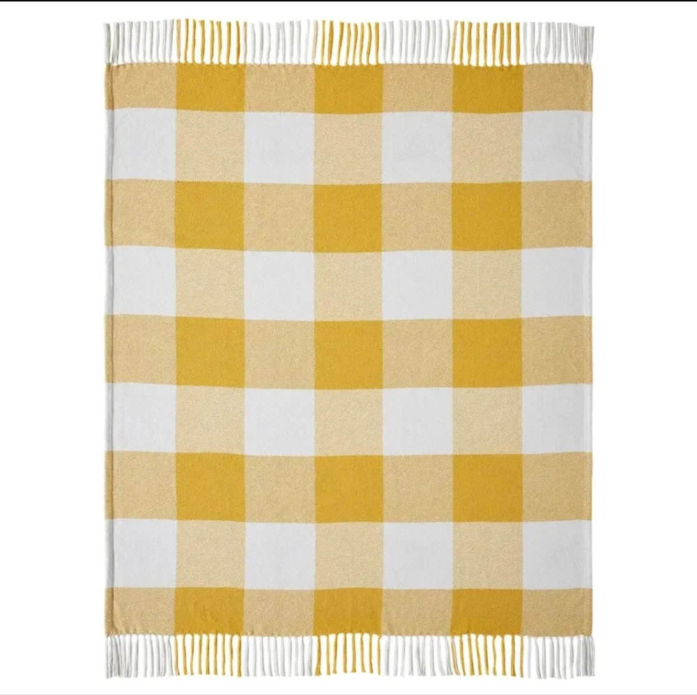 Buzzy Bees Woven Throw Blanket 50x60